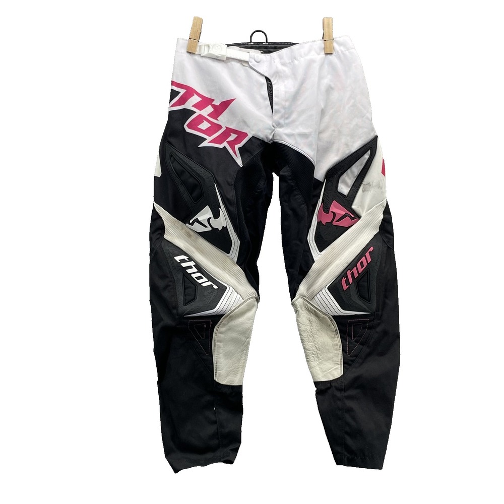 Thor Pulse Racer Pants Women's 28 Padded‎ Biker Motorcross Off Road Sportswear